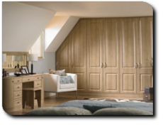 image of Palermo style sloping door wardrobes